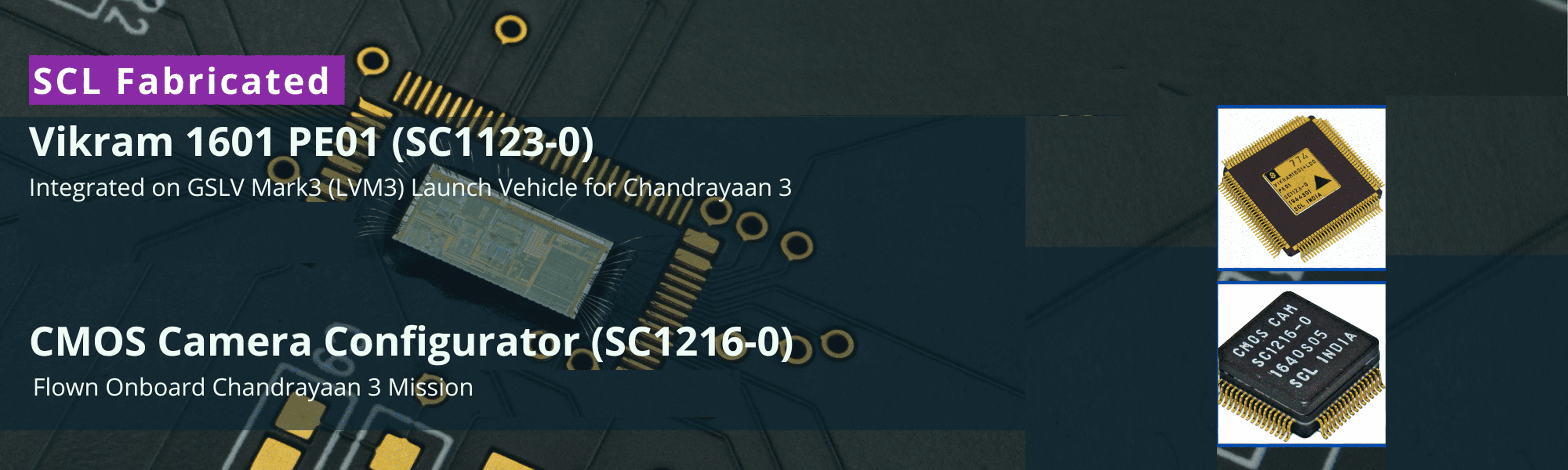 SCL Devices Fabricated in CH3